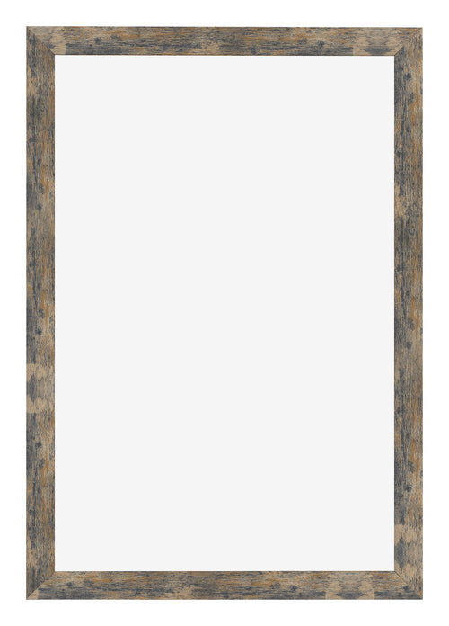 Cornice 61x91 5cm Blu Oro Fondente MDF Bologna Davanti | Yourdecoration.it