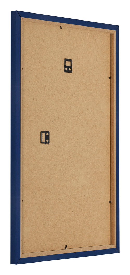 Cornice 61x91 5cm Blu Scuro Spazzato MDF Bologna Retro Obliquo | Yourdecoration.it