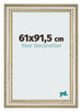 Cornice 61x91 5cm Lucentezza Metallica MDF Lazio Davanti Dimensione | Yourdecoration.it