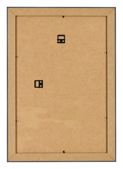 Cornice 61x91 5cm Nero Argento Lucido MDF Pisa Retro | Yourdecoration.it