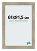 Cornice 61x91 5cm Oro Vintage MDF Pisa Davanti Dimensione | Yourdecoration.it