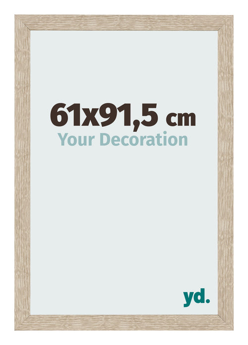 Cornice 61x91 5cm Rovere MDF Bologna Davanti Dimensione | Yourdecoration.it