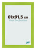 Cornice 61x91 5cm Verde MDF Pisa Davanti Dimensione | Yourdecoration.it