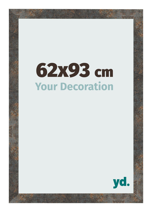 Cornice 62x93 cm Metallo Ossidato MDF Bologna Davanti Dimensione | Yourdecoration.it