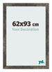 Cornice 62x93 cm Metallo Ossidato MDF Bologna Davanti Dimensione | Yourdecoration.it