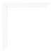 Cornice 62x93cm Bianco Opaco MDF Bologna Dettaglio Angolo | Yourdecoration.it