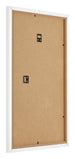 Cornice 62x93cm Bianco Opaco MDF Bologna Retro Obliquo | Yourdecoration.it