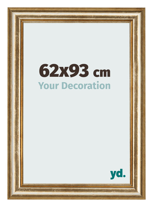 Cornice 62x93cm Oro Antico MDF Lazio Davanti Dimensione | Yourdecoration.it