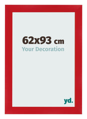 Cornice 62x93cm Rosso MDF Pisa Davanti Dimensione | Yourdecoration.it
