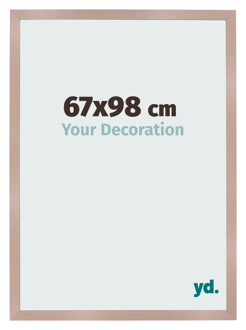 Cornice 67x98 cm Rosa Antico MDF Bologna Davanti Dimensione | Yourdecoration.it