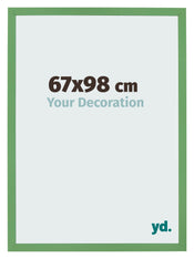 Cornice 67x98 cm Verde MDF Bologna Davanti Dimensione | Yourdecoration.it