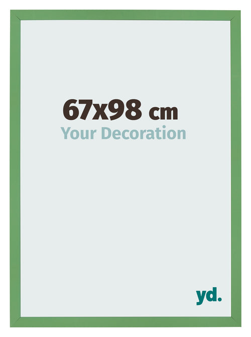 Cornice 67x98 cm Verde MDF Bologna Davanti Dimensione | Yourdecoration.it