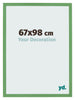 Cornice 67x98 cm Verde MDF Bologna Davanti Dimensione | Yourdecoration.it
