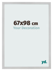 Cornice 67x98cm Acciaio Inox MDF Bologna Davanti Dimensione | Yourdecoration.it