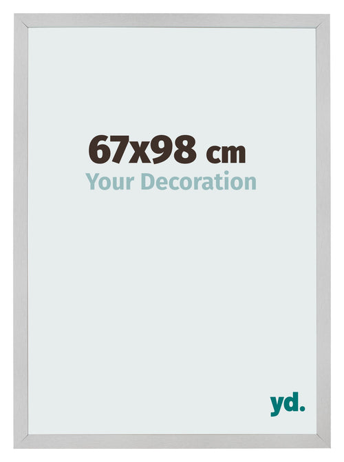 Cornice 67x98cm Acciaio Inox MDF Bologna Davanti Dimensione | Yourdecoration.it