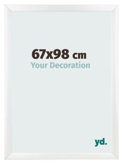 Cornice 67x98cm Bianco Vintage MDF Pisa Davanti Dimensione | Yourdecoration.it