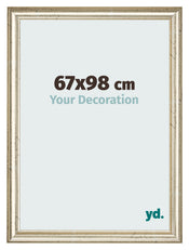 Cornice 67x98cm Lucentezza Metallica MDF Lazio Davanti Dimensione | Yourdecoration.it
