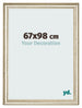 Cornice 67x98cm Lucentezza Metallica MDF Lazio Davanti Dimensione | Yourdecoration.it