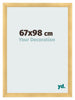 Cornice 67x98cm Oro Vintage MDF Pisa Davanti Dimensione | Yourdecoration.it