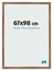 Cornice 67x98cm Rame Decorativo MDF Bologna Davanti Dimensione | Yourdecoration.it