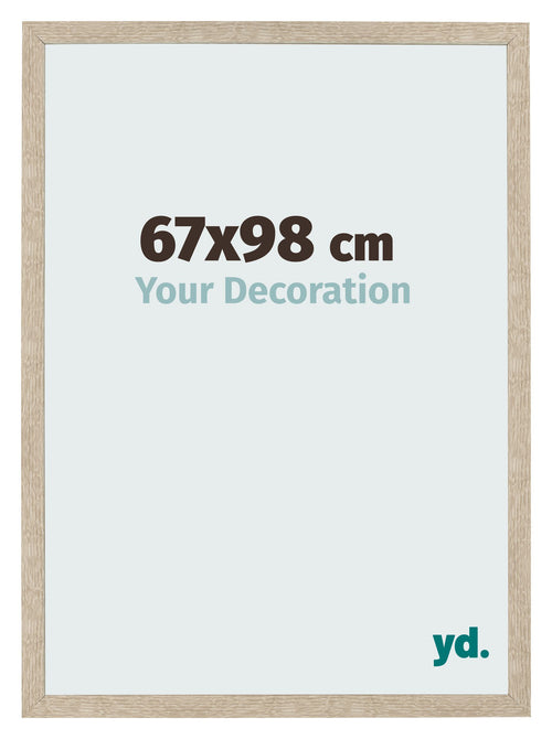 Cornice 67x98cm Rovere MDF Bologna Davanti Dimensione | Yourdecoration.it
