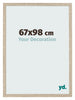 Cornice 67x98cm Rovere MDF Bologna Davanti Dimensione | Yourdecoration.it