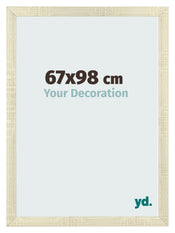 Cornice 67x98cm Rovere MDF Pisa Davanti Dimensione | Yourdecoration.it