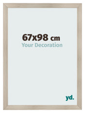 Cornice 67x98cm Rovere Rustico MDF Pisa Davanti Dimensione | Yourdecoration.it