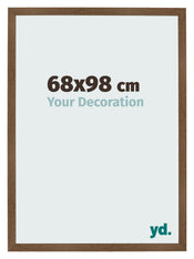 Cornice 68x98 cm Rovere Rustico MDF Bologna Davanti Dimensione | Yourdecoration.it