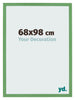 Cornice 68x98 cm Verde MDF Bologna Davanti Dimensione | Yourdecoration.it