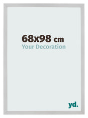 Cornice 68x98cm Acciaio Inox MDF Bologna Davanti Dimensione | Yourdecoration.it