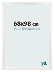 Cornice 68x98cm Bianco Vintage MDF Pisa Davanti Dimensione | Yourdecoration.it