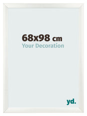 Cornice 68x98cm Bianco Vintage MDF Pisa Davanti Dimensione | Yourdecoration.it