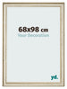 Cornice 68x98cm Lucentezza Metallica MDF Lazio Davanti Dimensione | Yourdecoration.it