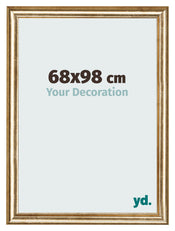 Cornice 68x98cm Oro Antico MDF Lazio Davanti Dimensione | Yourdecoration.it