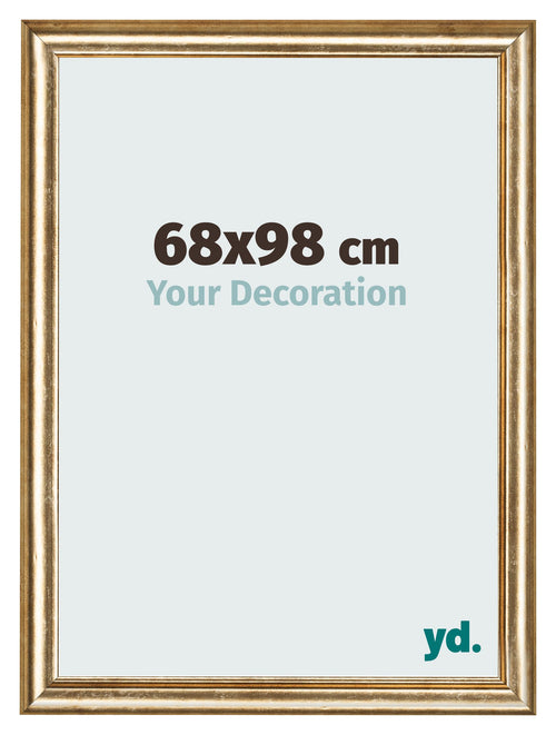 Cornice 68x98cm Oro Antico MDF Lazio Davanti Dimensione | Yourdecoration.it