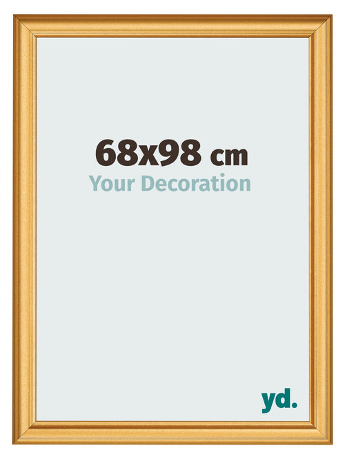 Cornice 68x98cm Oro Opaco MDF Lazio Davanti Dimensione | Yourdecoration.it