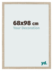 Cornice 68x98cm Rovere MDF Bologna Davanti Dimensione | Yourdecoration.it