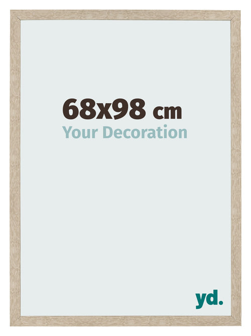 Cornice 68x98cm Rovere MDF Bologna Davanti Dimensione | Yourdecoration.it