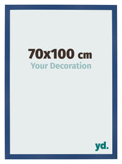Cornice 70x100 cm Blu Scuro MDF Bologna Davanti Dimensione | Yourdecoration.it