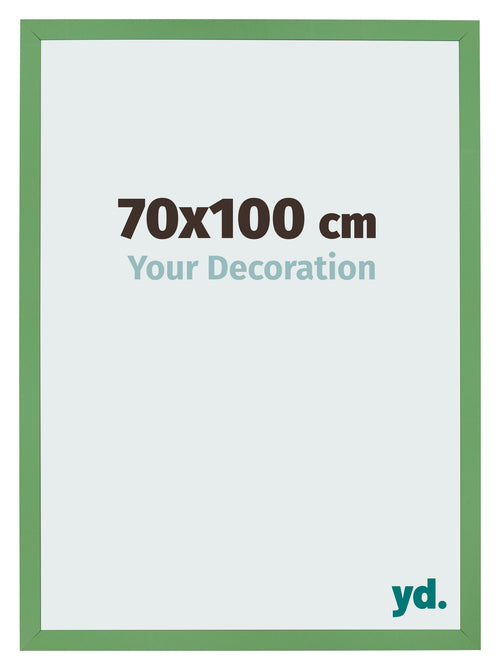 Cornice 70x100 cm Verde MDF Bologna Davanti Dimensione | Yourdecoration.it