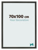 Cornice 70x100cm Antracite MDF Bologna Davanti Dimensione | Yourdecoration.it