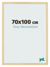 Cornice 70x100cm Faggio Decorativo MDF Bologna Davanti Dimensione | Yourdecoration.it