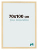 Cornice 70x100cm Faggio Decorativo MDF Bologna Davanti Dimensione | Yourdecoration.it