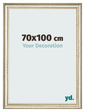 Cornice 70x100cm Lucentezza Metallica MDF Lazio Davanti Dimensione | Yourdecoration.it