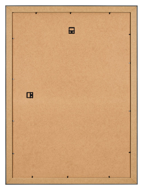 Cornice 70x100cm Nero Argento Lucido MDF Pisa Retro | Yourdecoration.it