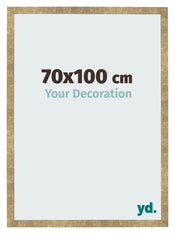 Cornice 70x100cm Oro Antico MDF Bologna Davanti Dimensione | Yourdecoration.it