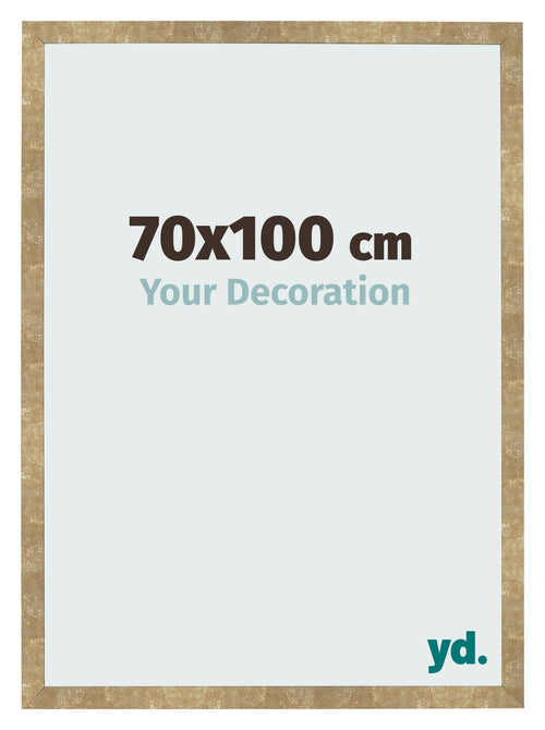Cornice 70x100cm Oro Antico MDF Bologna Davanti Dimensione | Yourdecoration.it
