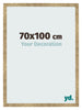 Cornice 70x100cm Oro Antico MDF Bologna Davanti Dimensione | Yourdecoration.it
