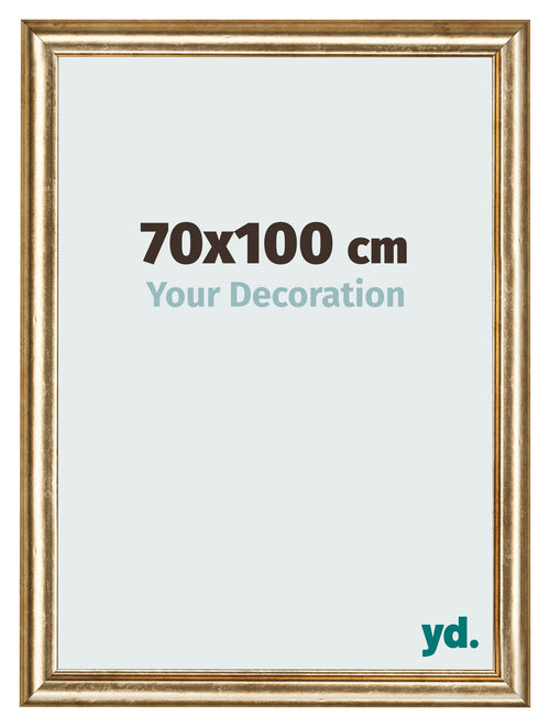 Cornice 70x100cm Oro Antico MDF Lazio Davanti Dimensione | Yourdecoration.it